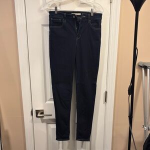 Women's Dark Wash Skinny Jeans